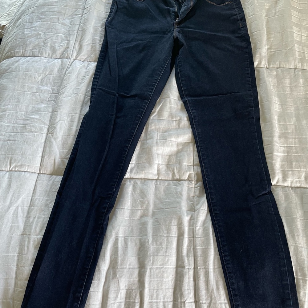 Old Navy Women's Dark Blue Skinny Jeans